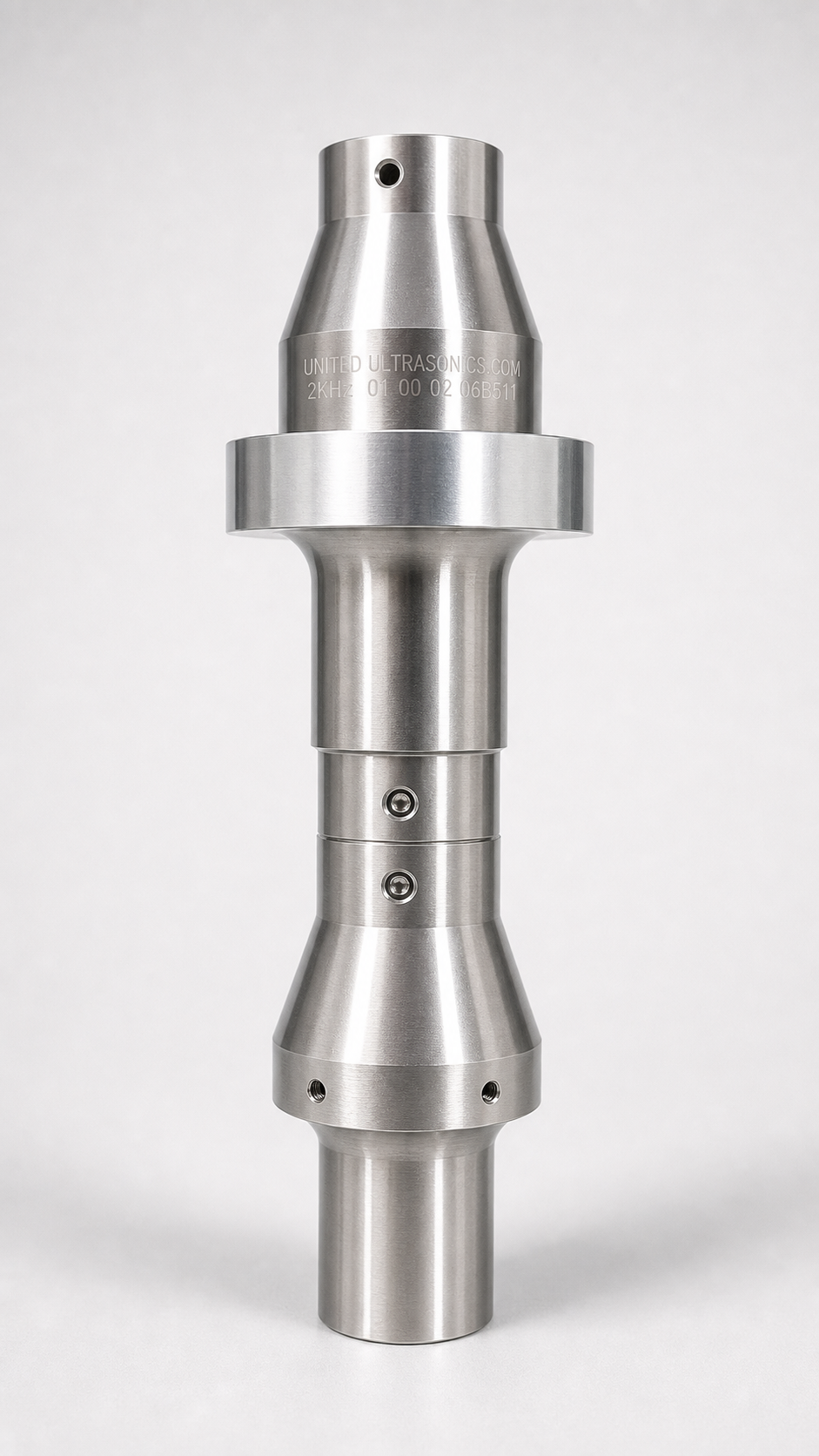 Machined horn booster and transducer analysis component